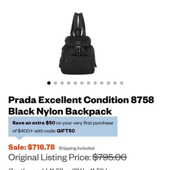 Prada Backpack - Picture 5 of 5